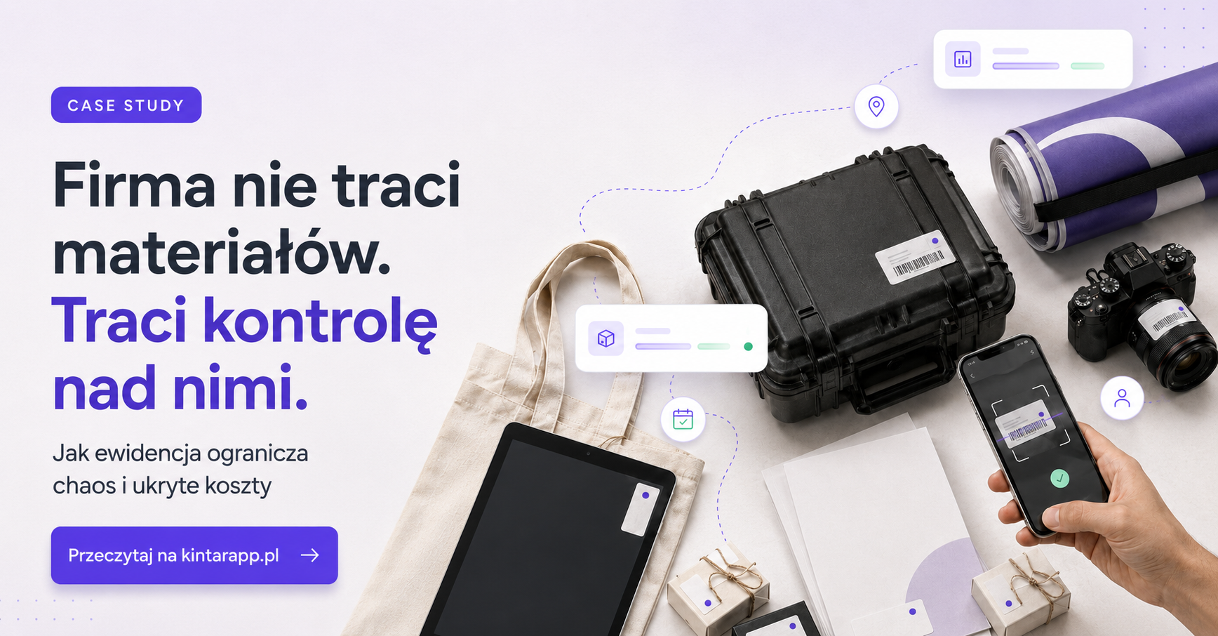 Ewidencja materiałów i sprzętu w firmie – case study